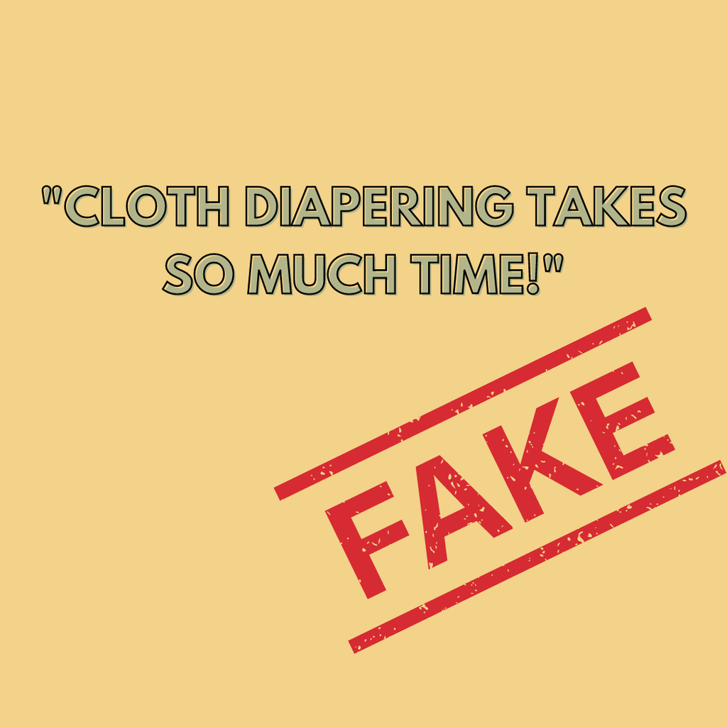How much time cloth diapering takes?