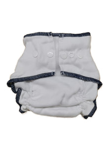 100% Cotton Fitted Cloth Diaper with Snaps - GeffenBaby.com