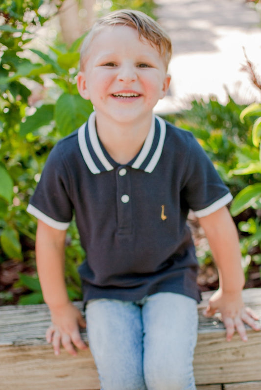 Short Sleeve Polo Shirt - GeffenBaby.com