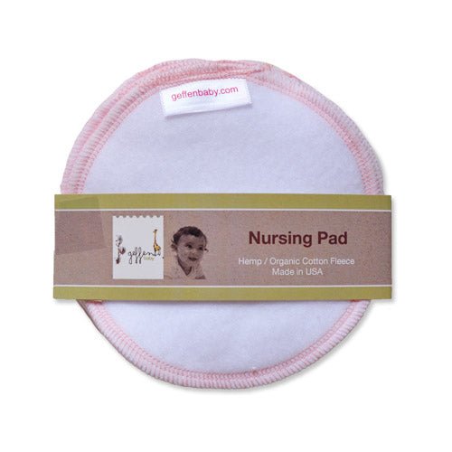 Geffen Baby Fleece nursing pads for comfortable, leak-proof protection while breastfeeding.