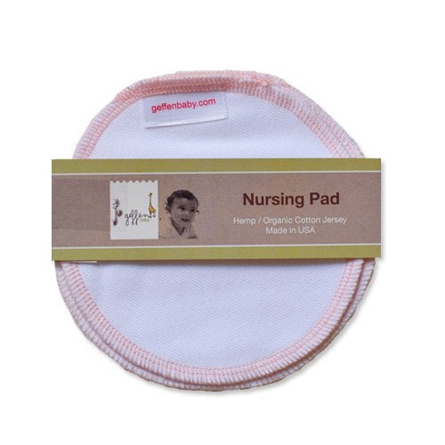 Jersey fabric nursing pads for comfortable, leak-proof protection while breastfeeding.