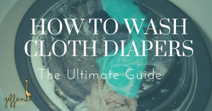 How to Wash Cloth Diapers - GeffenBaby.com