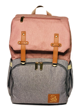 Two tone Kaylee Diaper Bag