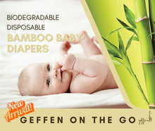 Geffen On The Go 100% Bamboo Disposable Diapers - GeffenBaby.com