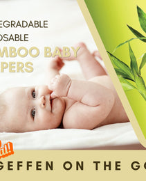Geffen On The Go 100% Bamboo Disposable Diapers - GeffenBaby.com