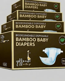 Biodegradable Bamboo Disposable Diapers | Geffen On The Go