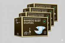 Biodegradable Bamboo Disposable Diapers | Geffen On The Go