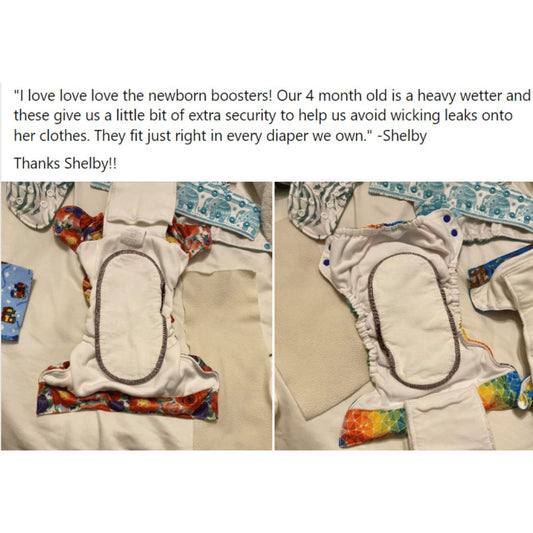 Super Absorbers Newborn Reusable Diaper Inserts - GeffenBaby.com