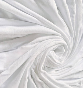 Soft and super absorbent Geffen Baby Hemp and Organic Cotton jersey Fabric, 60% Hemp / 40% Organic Cotton