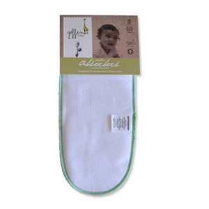 Geffen Baby super absorbers cloth diaper inserts. Hemp/ organic cotton. Innovative hemp fabric. 